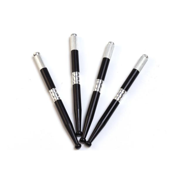 Black Microblading Manual Pen Permanent Makeup for Embroidery Eyebrow , Eyeliner