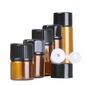 Color Glass Roll On Essential Oil Sample Bottle 2ml 3ml 5ml