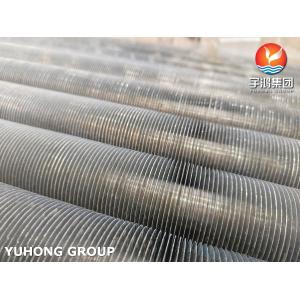 A269 TP304 ASTM Extruded Finned Tube With AL1060 Fins For Heat Exchanger