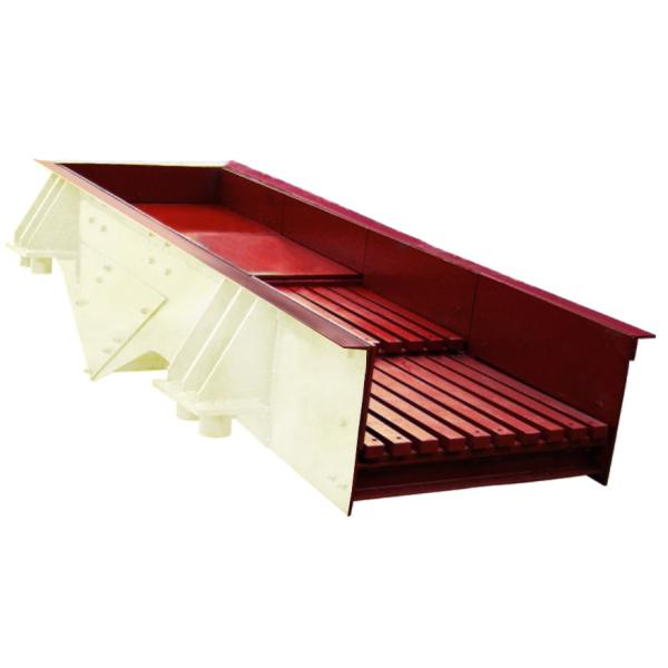 600mm GZT 1148 Mining Apron Feeder Widely Used , Electromagnetic Vibrating