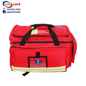 Large Capacity Ambulance EMS Responder Bag Rescue With Trolley Backpack