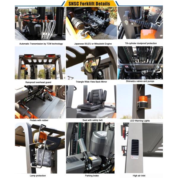 2ton 2.5ton Diesel Caretilla Autoelevadora Forklift with China Xinchai Engine