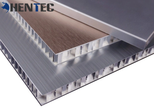 Buy Anodized Construction Aluminum Profile Aluminum Honeycomb Panel With Brushed Finish at wholesale prices