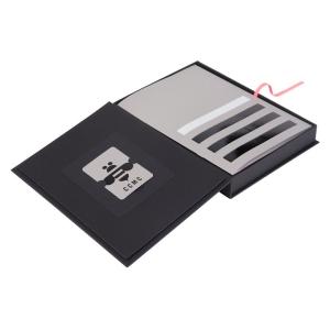 Custom Logo Empty Cardboard Journal Planner Book Notebook Gift Packaging Box