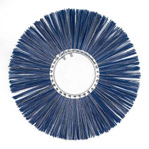 Electric Road Sweeping Brush Curb Broom 205mm Customized