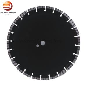 350mm Laser Welded Asphalt Cutting Blades With Protective Segment
