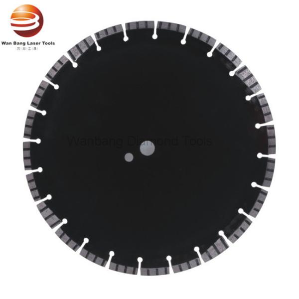 Buy Turbo Diamond Asphalt Cutting Blade 14'' 350mm With Protective Segments at wholesale prices