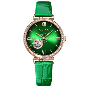 3ATM Waterproof Ladies Mechanical Watch , Custom Luxury Mechanical Watch