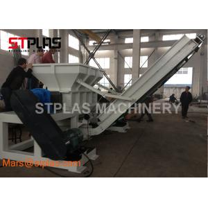Agricultural Film Plastic Shredder Machine With PLC System Control 380V 50Hz