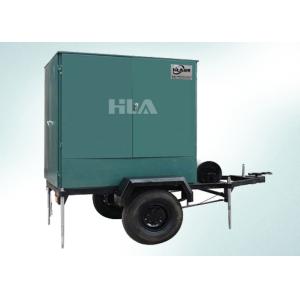 Moveable Transformer Oil Purification Machine 6000 L/hour Flow Rate