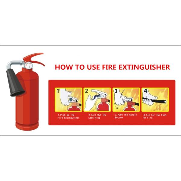 2kg 3kg 5kg Portable Carbon Dioxide Fire Extinguisher With Screen Print Logo
