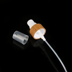 SS304 Spring 24 415 Bamboo Shampoo Hand Body Lotion Pump