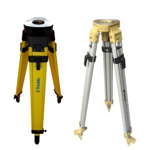 Aluminium alloy solid wood tripod total station engineering surveying impact