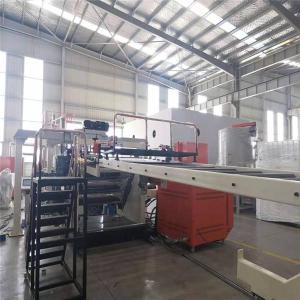 PET GPPS Thick Plate Extrusion Line Plastic Sheet Extruder Machine 750kg H