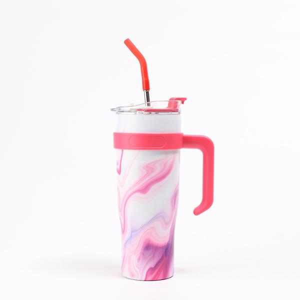 Buy Reusable Double Wall Vacuum Insulated Stainless Steel 40oz Car Cup at wholesale prices