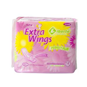 Cotton White Ladies Sanitary Napkins Leak Proof Disposable