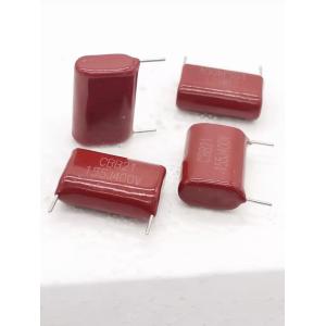 Antirust Red Metallized Polypropylene Film Capacitor CBB21 155J400V