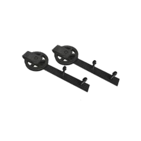 4.5 Ft 24 Inch Barn Gate Hardware 8' Interior Sliding Barn Door Hardware Traditional Style