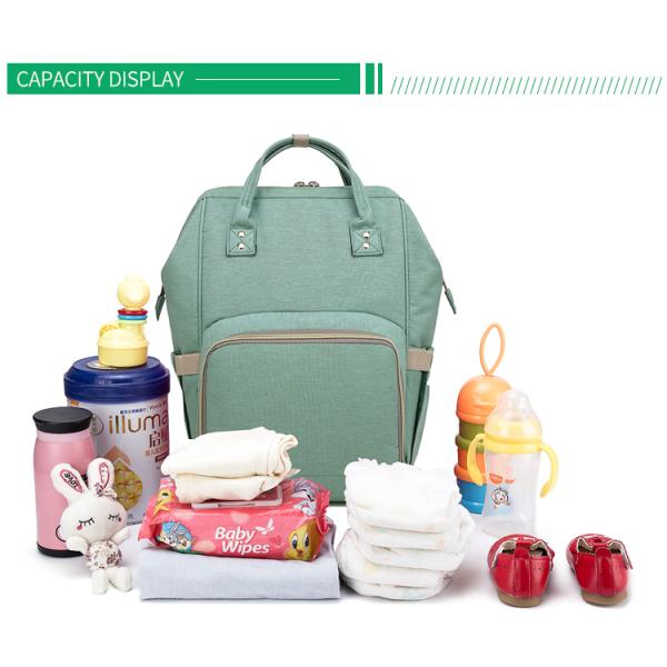 Oxford Fabric Tactical Diaper Bag Backpack With Changing Pad