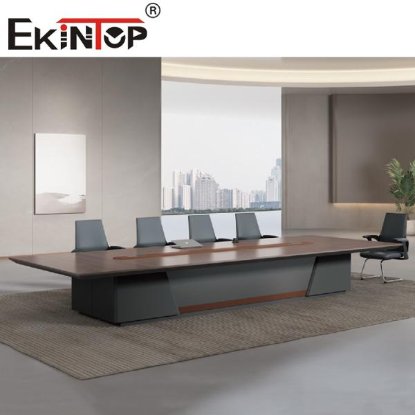 Buy Wood Executive Conference Table Extendable Scratch Resistant at wholesale prices
