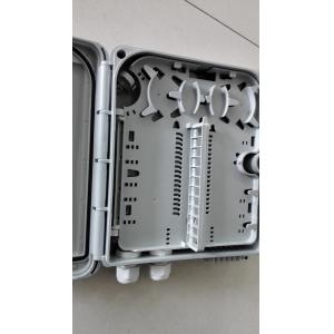 China 12 Core Plastic Pole Mounted Fiber Optic Cable Junction Box / Fiber Optic Splice Box on sale