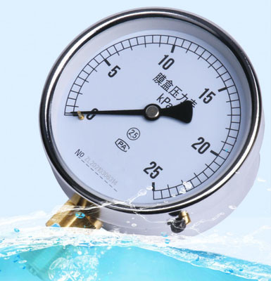 Stainless Steel KMC-YE-100 Pressure Gauge With IP65 Protection Grade And