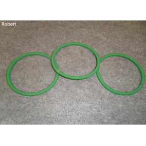 Green Color Endless Polyurethane Round Timing Belts , O Ring Drive Belts