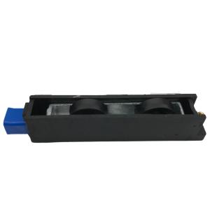 China Argentina Hot Sales Double V Groove Nylon Pulley Wheel Zinc Alloy Inner Part Nylon Bracket Sliding Plastic Door Roller on sale