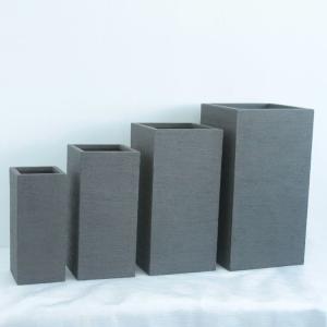 Powder Coated Finishing Fiber Clay Planters For Gardening Needs