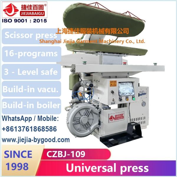 Commercial Laundry Steam Press utility dry pressing machine equipment touch