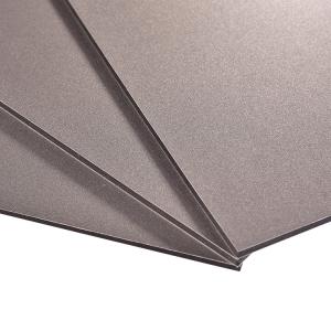 Impact Resistant Aluminum Composite Wall Panel Sparkle Surface Treatment Weight