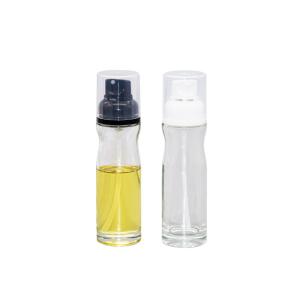 200ml Capacity Glass Cooking Oil Spray Bottle Heavy Material Nonspill