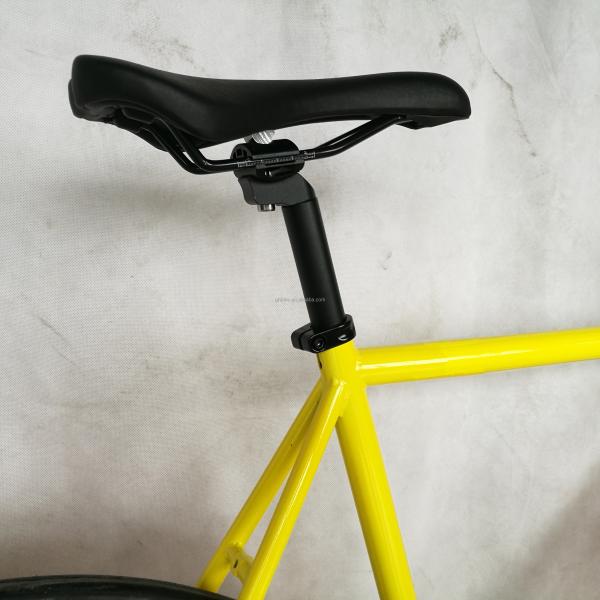 CE Approved 700C 80MM Big Rim Colorful Single Speed Fixed Gear Bike with 1.6m Alloy Stem