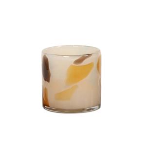 Quality Hand Blown Glass Candle Jars Cylinder for sale