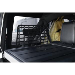 Jeep Wrangler JK Rear Gate Trunk Boot Storage Inside Shelf Built-In and Durable