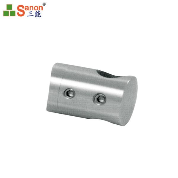 Buy SS304 Threading Double Hole Rod Stainless Steel Railing Fittings Welding Connection at wholesale prices