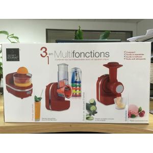 3 in 1 food processor ( Fruit ice cream maker/Slicer/Citrus Juicer) PC101