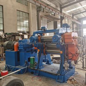 Rubber Sheet Three Roll Calender Machine 3 Roll PLC Controlled