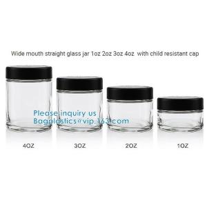 Mini Canning Jars With Black Lids, glass storage jar container Cosmetic, Lotion,