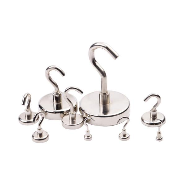 Metal Magnetic Swivel Hooks Neodymium Magnet Cutting Processing Service
