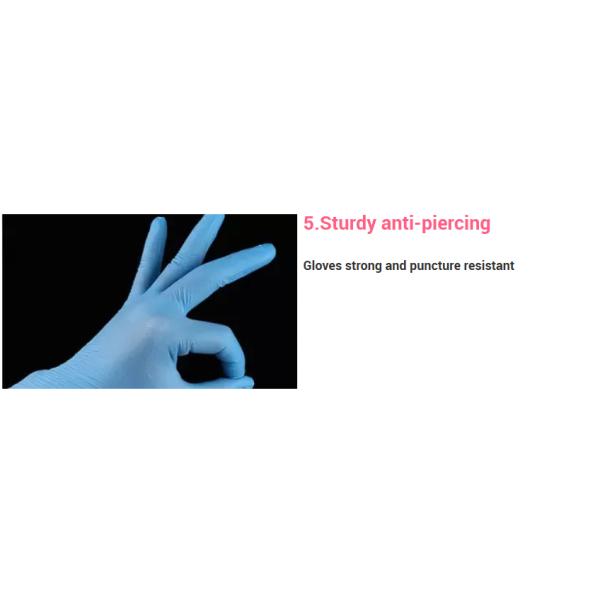 Safe Disposable Latex Gloves Suitable For For Medical Diagnoses Treatment