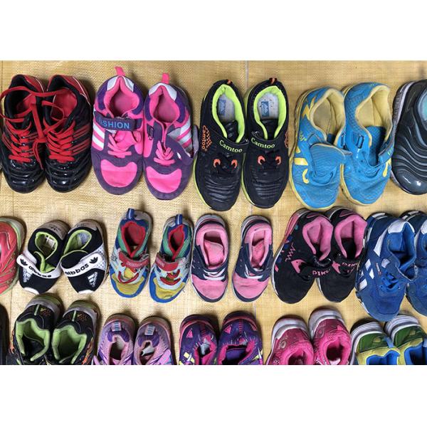 Children's Second Hand Clothes Shoes / Colorful Used Sports Shoes For Summer