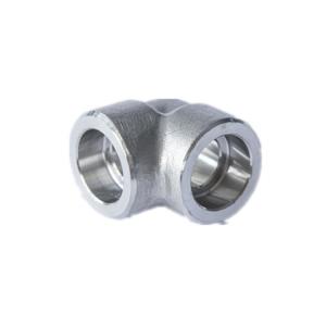 Customized Forging Butt Welding Pipe Fittings / Carbon Steel 90 Degree Elbow