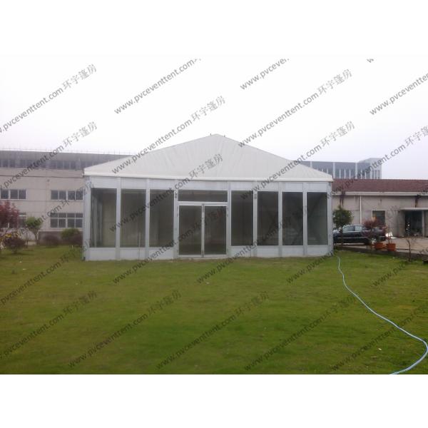 ABS Sidewalls PVC Event Tent 9 x 9m , PVC Roof Cover Outdoor Tent Cover