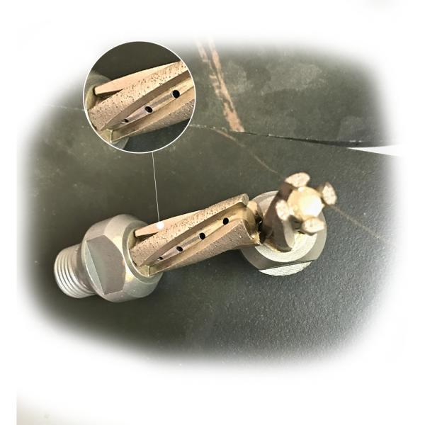 Glass processing center 12 * 3 durable diamond CNC drill