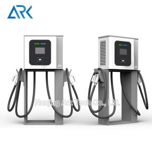 30KW IP54 100A DC Electric Car Charging Stations 7 Inch Display And Unique UI