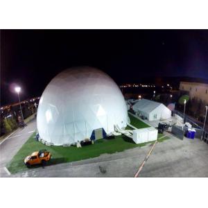 Waterproof Steel Geodesic Dome Shelter 30M Diameter Garden Gather