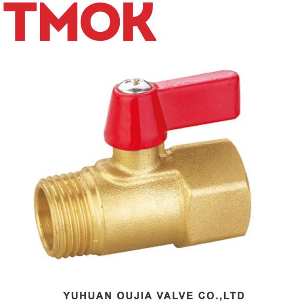 male loose joint nickle plated Top sale for water heating full welded 1 inch level brass mini ball vavle