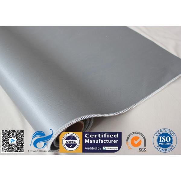 3732 590GSM 0.5MM Silicone Coated Fiberglass Fabric Fire Blanket High Strength