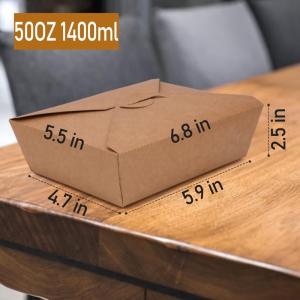 Restaurants' Top Choice Custom Printed Takeout Box for Italian Spaghetti Pasta